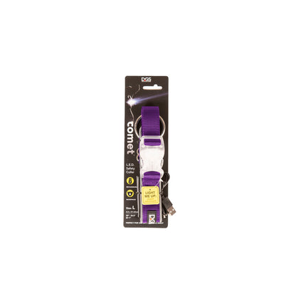 Dog collar Dog Gone Smart Purple L Light